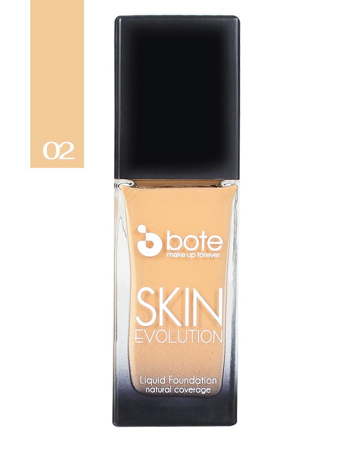 Bote Makeup Liguid Fondation Evolution 02