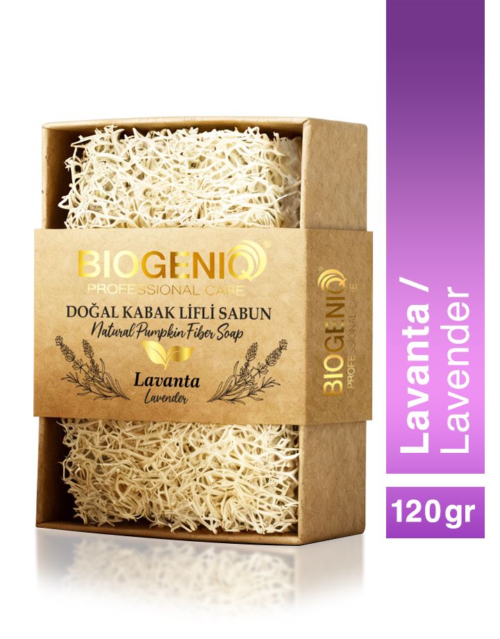 Biogeniq Lavanta Kabak Lifli Sabun 120 Gr