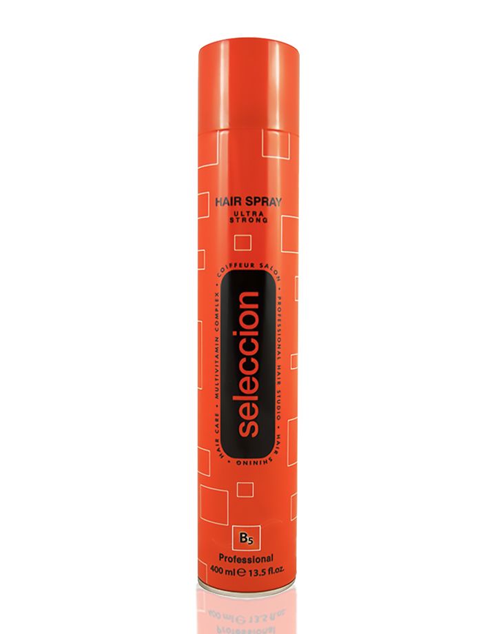 Seleccion Plus Hair Spray 400Ml Ultra Strong Turuncu