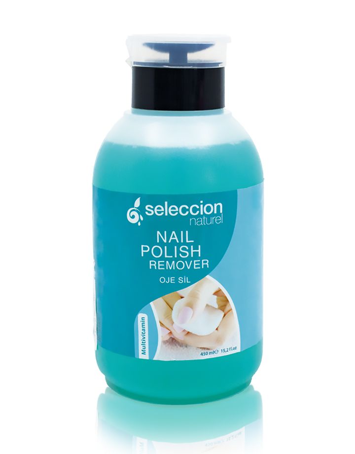 Seleccion Naturel Aseton Pompali 450Ml Mavi Flora