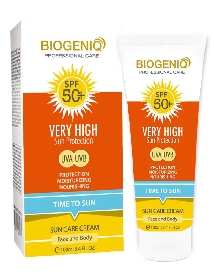 Biogeniq Professional Care Very High Sun Prptetection Spf 50 Sun Care Cream 100Ml