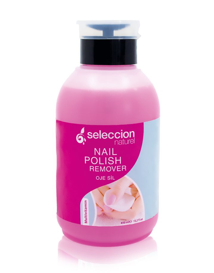 Seleccion Naturel Aseton Pompali 450Ml Pembe Pinky