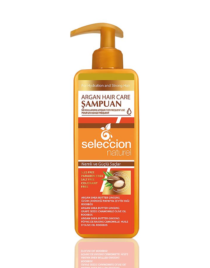 Seleccion Naturel 500Ml Argan Sampuan