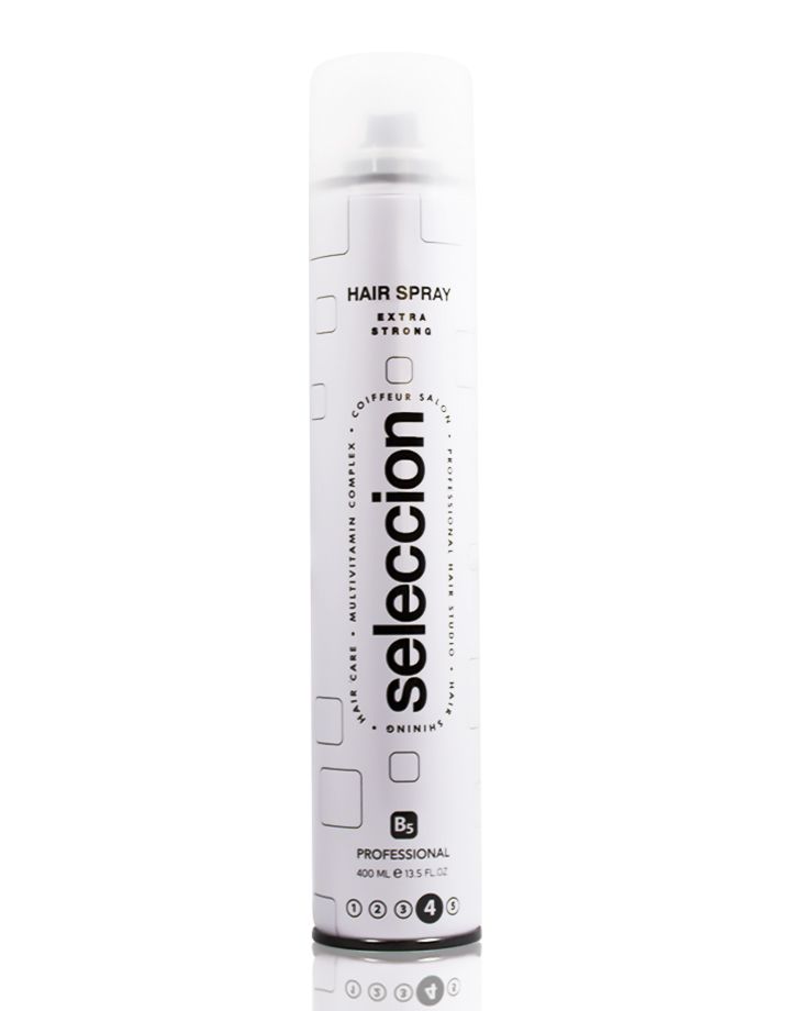 Seleccion Plus Hair Spray 400Ml Extra Strong Beyaz