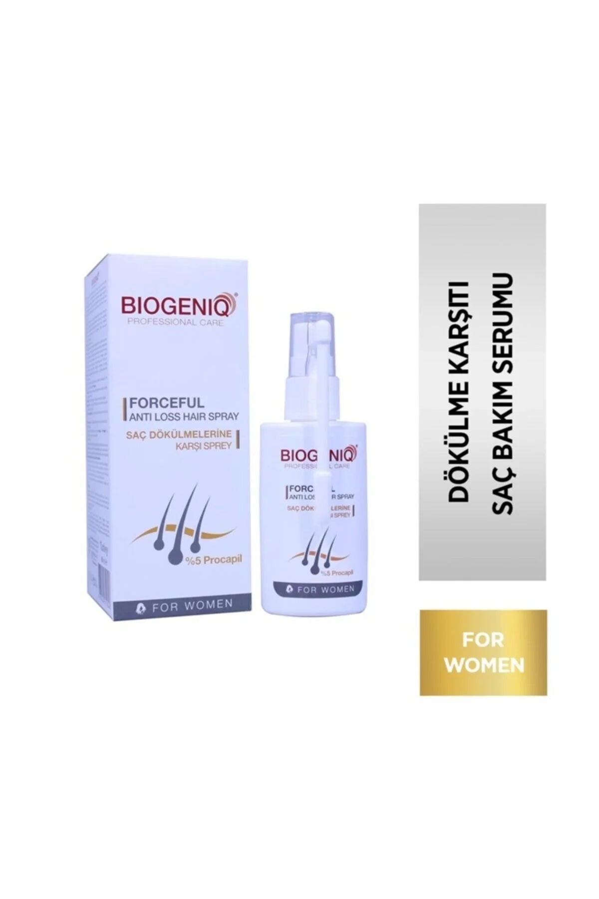 Bıogenıq Haır 60 Ml Sac Bakım Serum Women Dokulme Onleyıcı