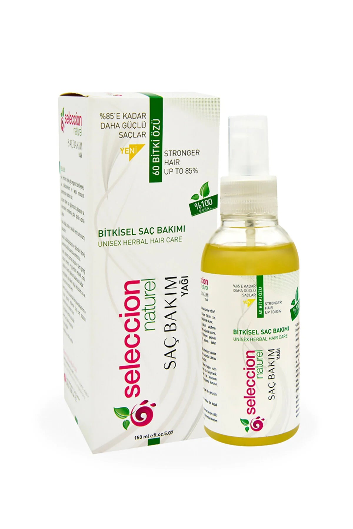 Bitkisel Saç Bakım Yağı 150 Ml Unisex