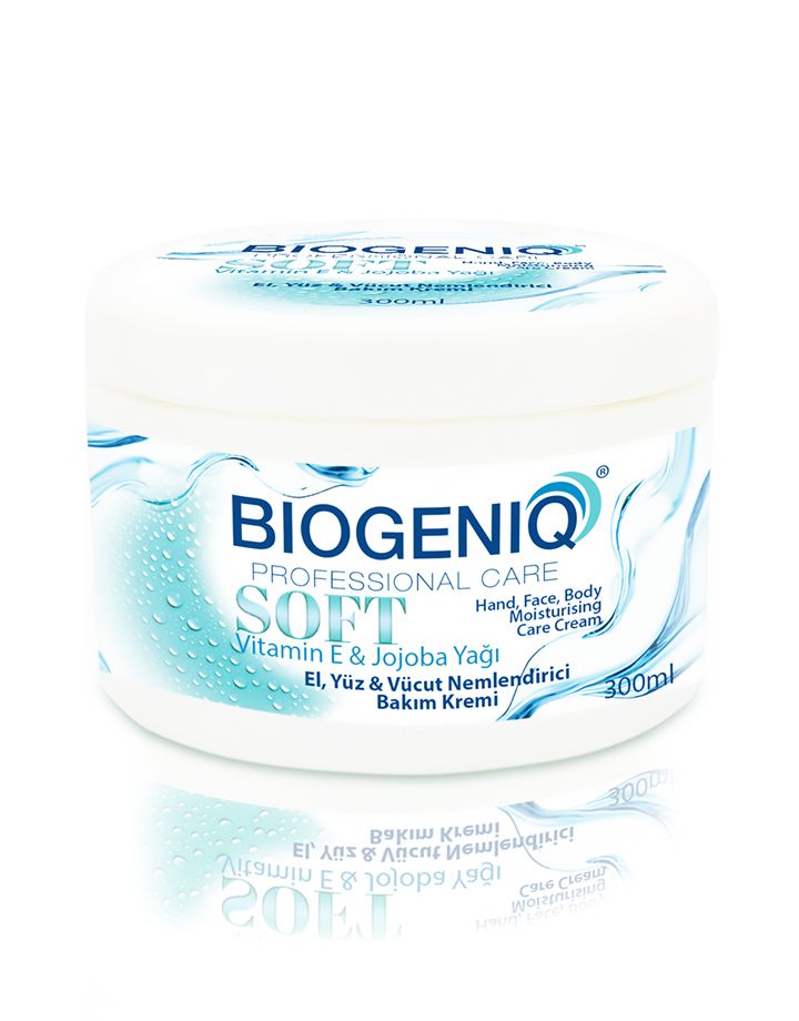 Biogeniq Body Care 300Ml Soft Krem Kavanoz