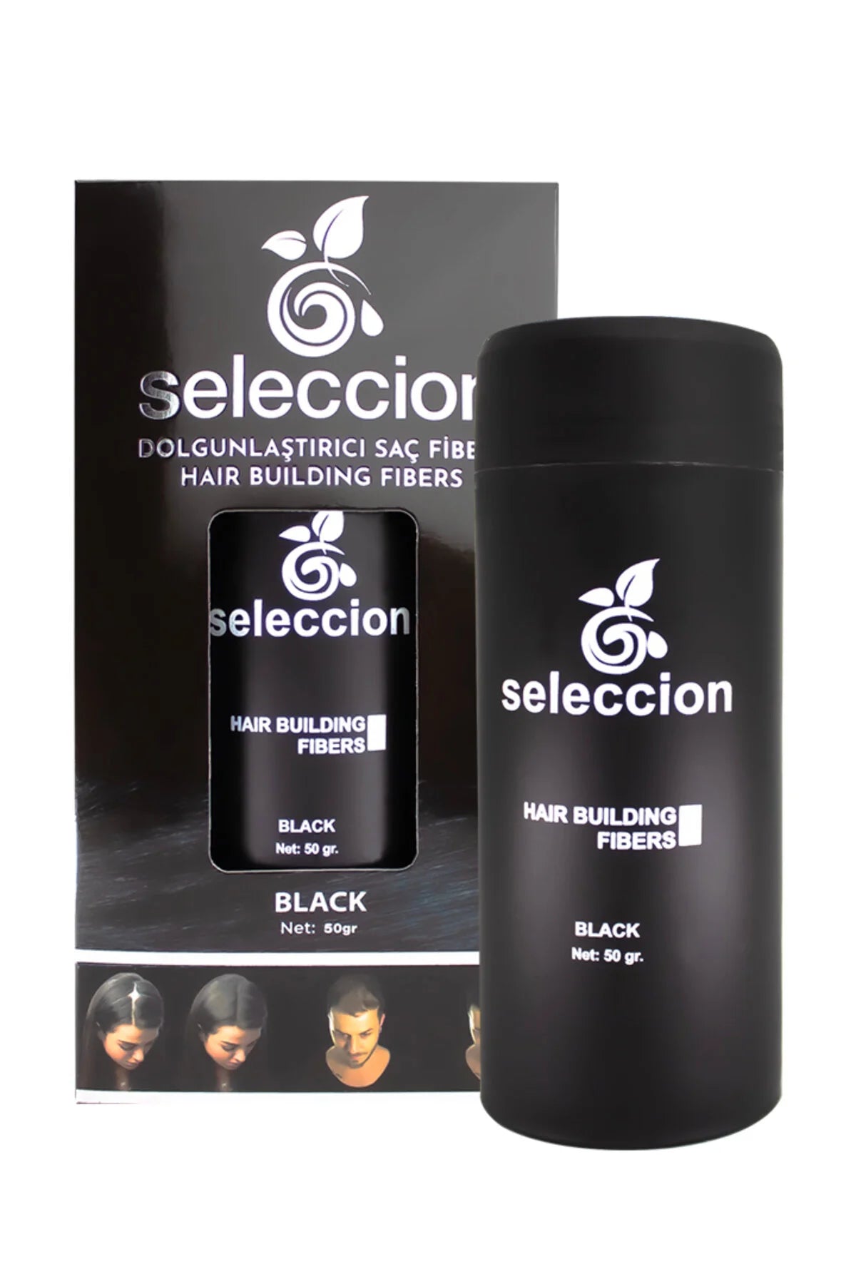 Saç Dolgunlaştırıcı Toz Black