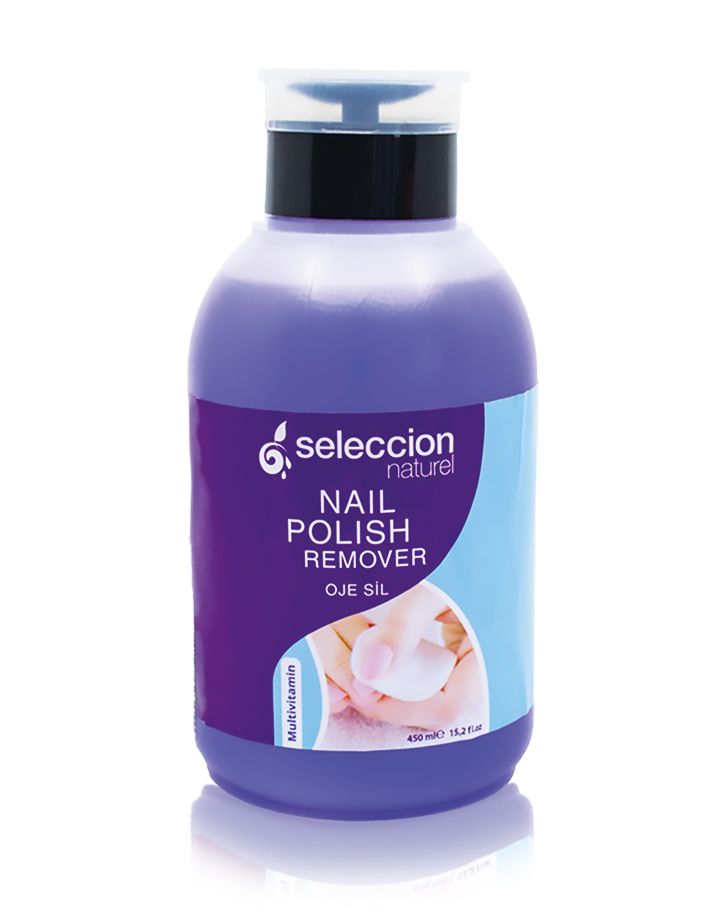 Seleccion Naturel Aseton Pompali 450Ml Mor
