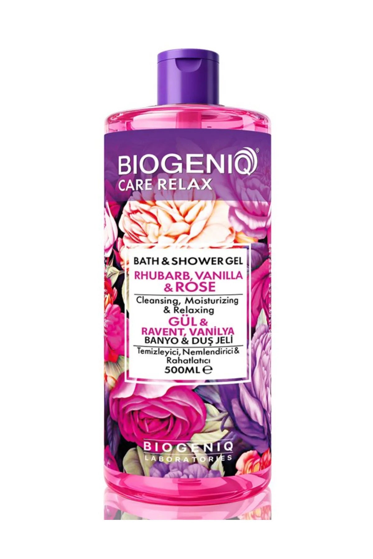 Gül, Ravent & Vanilya Banyo & Duş Jeli 500Ml