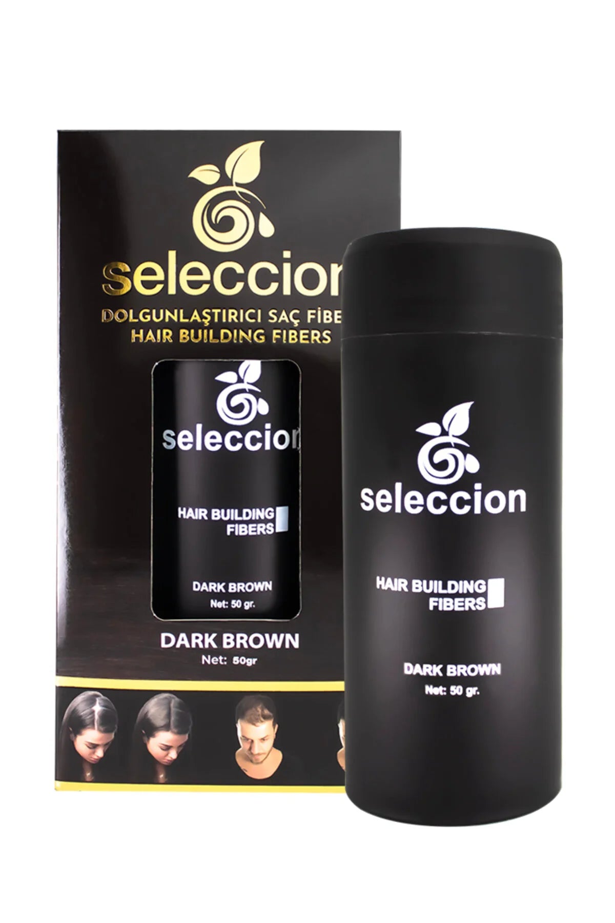 Saç Dolgunlaştırıcı Toz Dark Brown