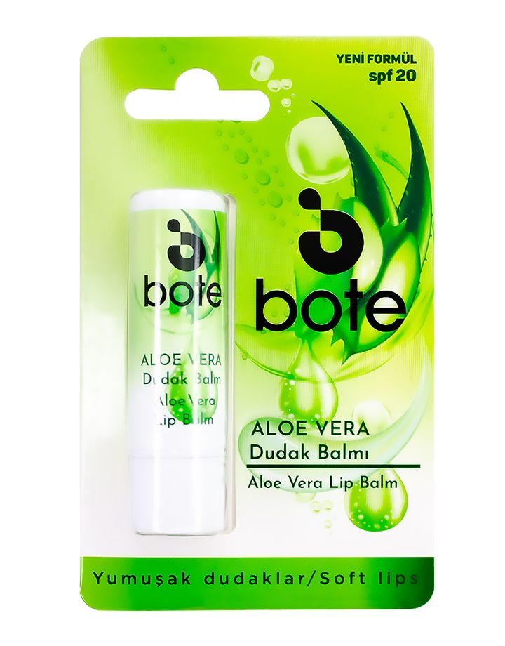 Bote Lip Balm Aloe Vera Spf 20