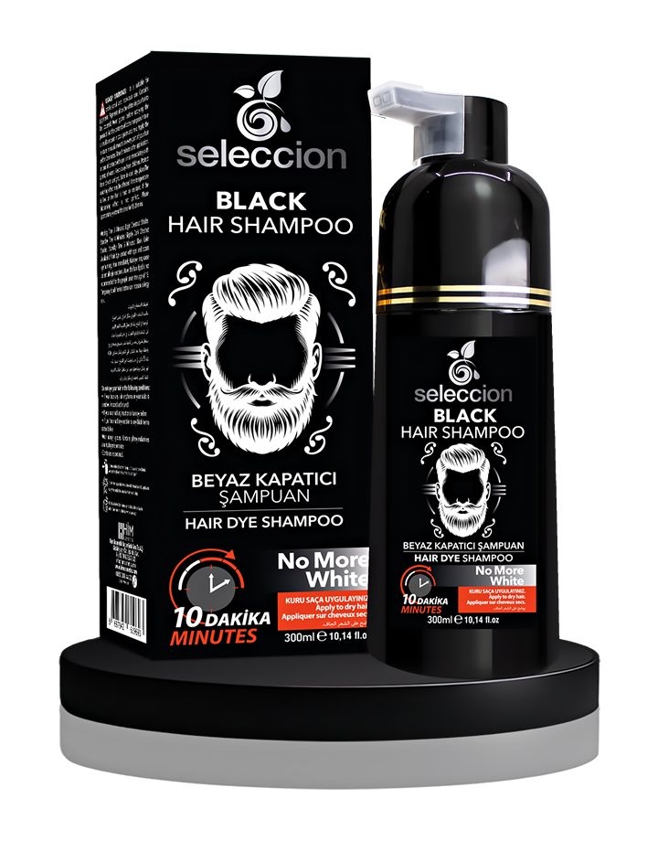 Seleccion Haır Shampoo Black 300 Ml