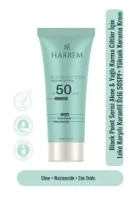 Akneli&yağlı Ciltler Leke Karşıtı Yüksek Koruyucu Yağsız Spf50 Uva/uvb Güneş Kremi 50 ml Black P.in