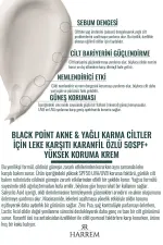 Akneli&yağlı Ciltler Leke Karşıtı Yüksek Koruyucu Yağsız Spf50 Uva/uvb Güneş Kremi 50 ml Black P.in