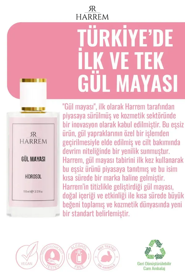 Gül Mayası Aydınlatıcı Gözenek Sıkılaştırıcı Ve Arındırıcı Tonik